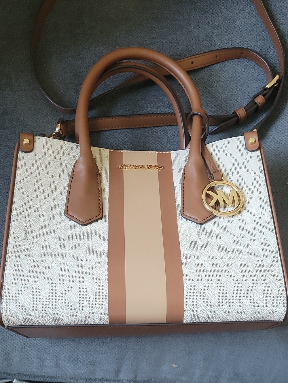 Michael Kors Marilyn Medium Logo Satchel